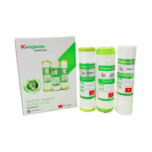 Kangaroo RO Water Filter Set – 1st, 2nd & 3rd Stage Replacement Cartridges (Made in Vietnam)